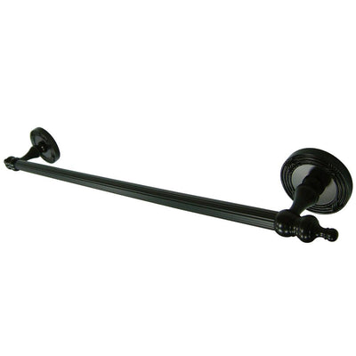 Kingston Brass Oil Rubbed Bronze Templeton 24" Single Towel Bar Rack BA9911ORB