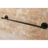 Kingston Brass Oil Rubbed Bronze Templeton 24" Single Towel Bar Rack BA9911ORB