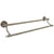 Kingston Brass Polished Nickel Templeton 24" Dual Double Towel Bar Rack BA9913PN