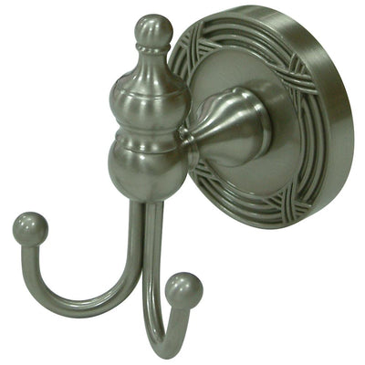 Kingston Brass Satin Nickel Templeton Wall Mounted Robe Or Towel Hook BA9917SN