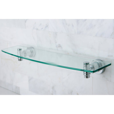 Kingston Tempered Bathroom Glass Shelves Chrome Glass Shelf BAH8619C