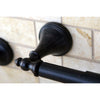 Naples Collection 5-Piece Towel Bar Bath Hardware Set Oil Rubbed Bronze