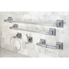 Kingston Monarch Collection 5-Piece Towel Bar Bath Hardware Set Polished Chrome