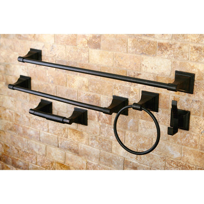 Kingston Monarch Collection 5-Piece Towel Bar Accessory Set Oil Rubbed Bronze