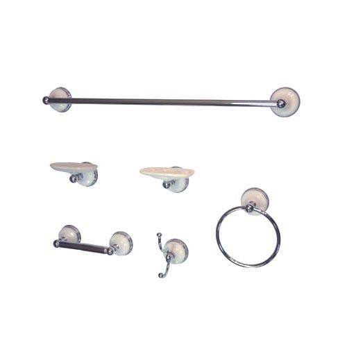 Accessories sets Chrome Complete Bathroom accessory set BAK1110C2