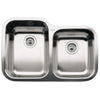 Blanco Supreme Undermount Stainless Steel 31.3x20.9x8 0-Hole 1-3/4 Bowl Kitchen Sink 159601