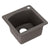 Blanco Diamond Dual Mount Composite 15x15x8 inch 1-Hole Single Bowl Bar Sink in Metallic Gray 232309