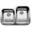 Blanco Supreme Undermount Stainless Steel 31.3x20.9x10 0 Hole 1-3/4 inch Reverse Bowl Kitchen Sink 376353