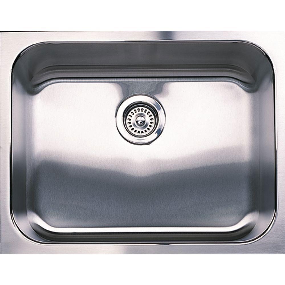 Blanco Spex Plus Undermount 18 inch 0-Hole Single Bowl Kitchen Sink 707829