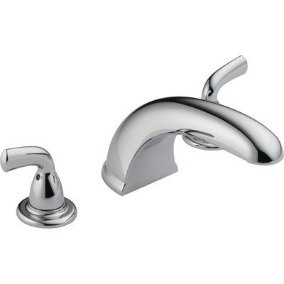 Delta Widespread Chrome Roman Tub Filler Faucet Trim Kit 550067