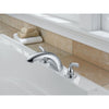 Delta Widespread Chrome Roman Tub Filler Faucet with Valve D929V