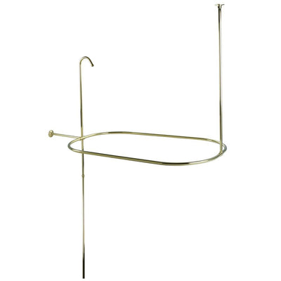 Kingston Brass Polished Brass Shower Riser with Enclosure CC10402 42" x 24"