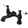 Kingston Brass Oil Rubbed Bronze Deck Mount Clawfoot Tub Faucet CC1130T5