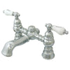 Kingston Brass Chrome Deck Mount Clawfoot Tub Faucet CC1132T1