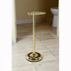 Kingston Brass Polished Brass pedestal freestanding Toilet Paper Holder CC2002