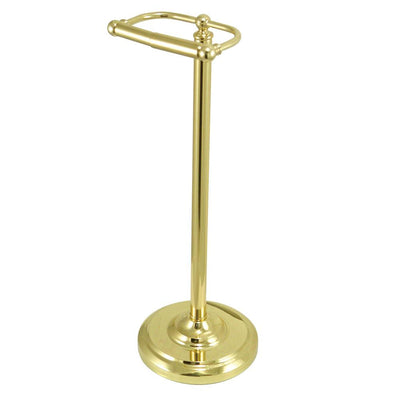 Kingston Brass Polished Brass pedestal freestanding Toilet Paper Holder CC2002