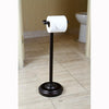 Kingston Oil Rubbed Bronze pedestal freestanding Toilet Paper Holder CC2005