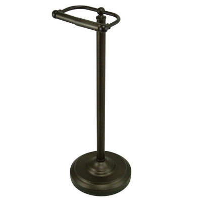 Kingston Oil Rubbed Bronze pedestal freestanding Toilet Paper Holder CC2005