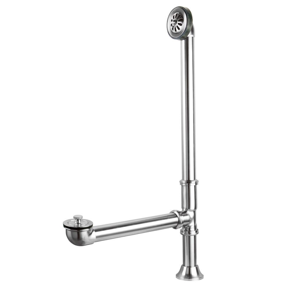 Kingston Brass Chrome Clawfoot Tub Waste and Overflow Drain CC2081