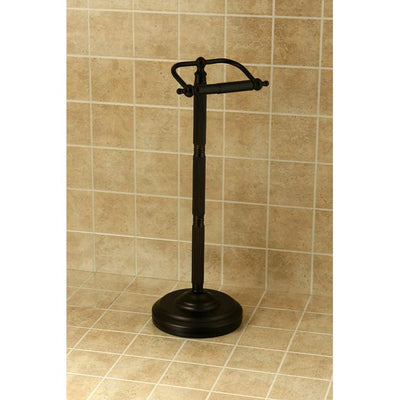 Oil Rubbed Bronze Georgian pedestal free standing toilet paper holder CC2105