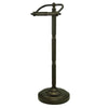 Oil Rubbed Bronze Georgian pedestal free standing toilet paper holder CC2105