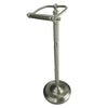 Satin Nickel Georgian pedestal free standing toilet paper holder CC2108