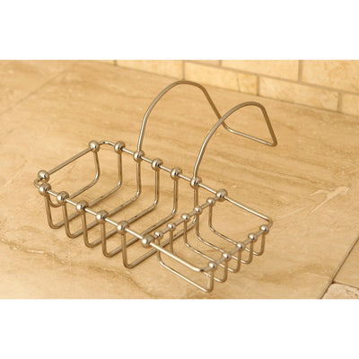 Kingston Brass Satin Nickel 8" Clawfoot Bath Tub Soap Caddy Shelf CC2168