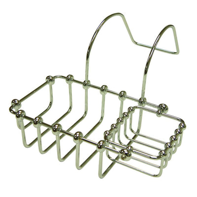 Kingston Brass Chrome 7" Clawfoot Bath Tub Soap Caddy Shelf CC2171