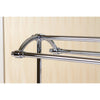 Kingston Brass Chrome Sturdy Heavy Large Pedestal freestanding Towel Rack CC2291