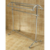 Kingston Brass Chrome Sturdy Heavy Large Pedestal freestanding Towel Rack CC2291