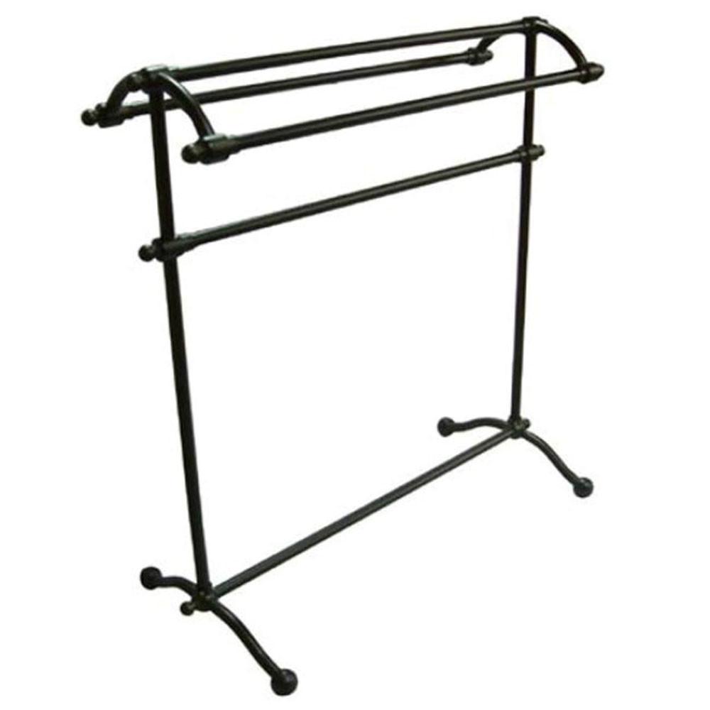 Kingston Oil Rubbed Bronze Sturdy Large Pedestal freestanding Towel Rack CC2295