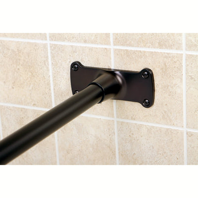 Kingston Brass Oil Rubbed Bronze Shower Enclosure Corner Rod CC3145