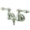 Kingston Brass Chrome Wall Mount Clawfoot Tub Filler Faucet CC32T1