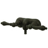 Kingston Brass Oil Rubbed Bronze Wall Mount Clawfoot Tub Faucet CC41T5