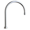 Chicago Faucets 8 inch Rigid/Swing Gooseneck Spout 634124