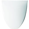 Bemis Church Elongated Closed Front Toilet Seat in White 119404