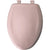 Bemis Slow Close STA-TITE Elongated Closed Front Toilet Seat in Pink 442457