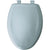 Bemis Slow Close STA-TITE Elongated Closed Front Toilet Seat in Heron Blue 478449