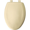 Bemis Slow Close STA-TITE Elongated Closed Front Toilet Seat in Jersey Cream 478613