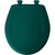 Bemis Round Closed Front Toilet Seat in Teal 480852