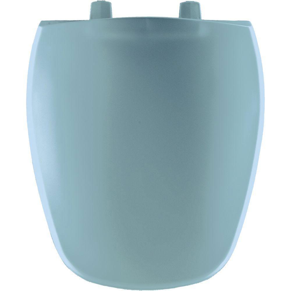 Bemis Round Closed Front Toilet Seat in Twilight Blue 483564