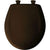 Bemis Round Closed Front Toilet Seat in Americana Brown 529705