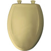 Bemis Slow Close STA-TITE Elongated Closed Front Toilet Seat in Harvest Gold 529752