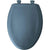 Bemis Slow Close STA-TITE Elongated Closed Front Toilet Seat in Denim Blue 529781