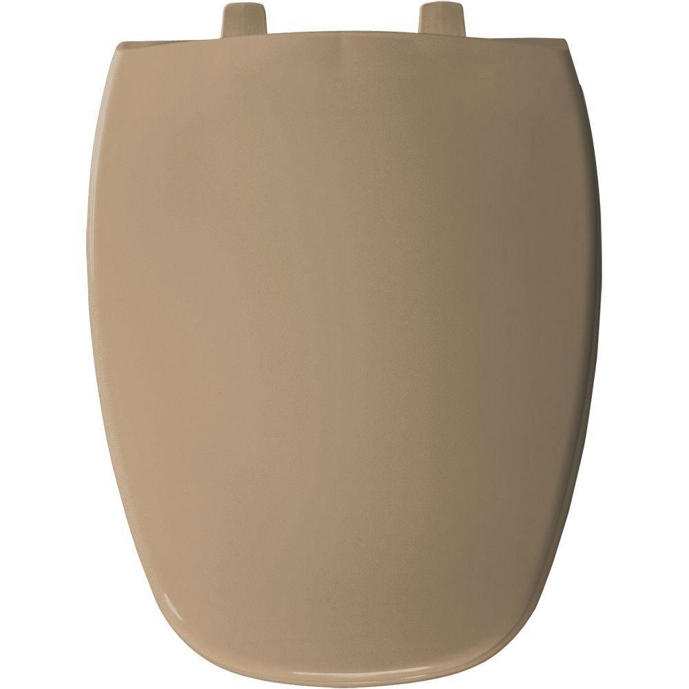 Bemis Elongated Closed Front Toilet Seat in Sand 529864