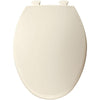 Bemis Lift-Off Elongated Closed Front Toilet Seat in Biscuit 566817