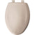 Bemis Slow Close STA-TITE Elongated Closed Front Toilet Seat in Innocent Blush 647191