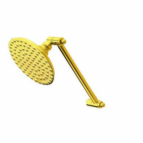 Bathroom fixtures Polished Brass Rain Shower Head w/ High-low Shower arm CK135K2