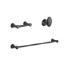 Delta Lahara Venetian Bronze BASICS Bathroom Accessory Set Includes: 24" Towel Bar, Toilet Paper Holder, and Robe Hook D10052AP