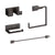 Delta Vero Venetian Bronze STANDARD Bathroom Accessory Set Includes: 24" Towel Bar, Toilet Paper Holder, Double Robe Hook, and Towel Ring D10064AP